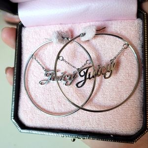 NWT Juicy Couture Hoop Earring Y2K